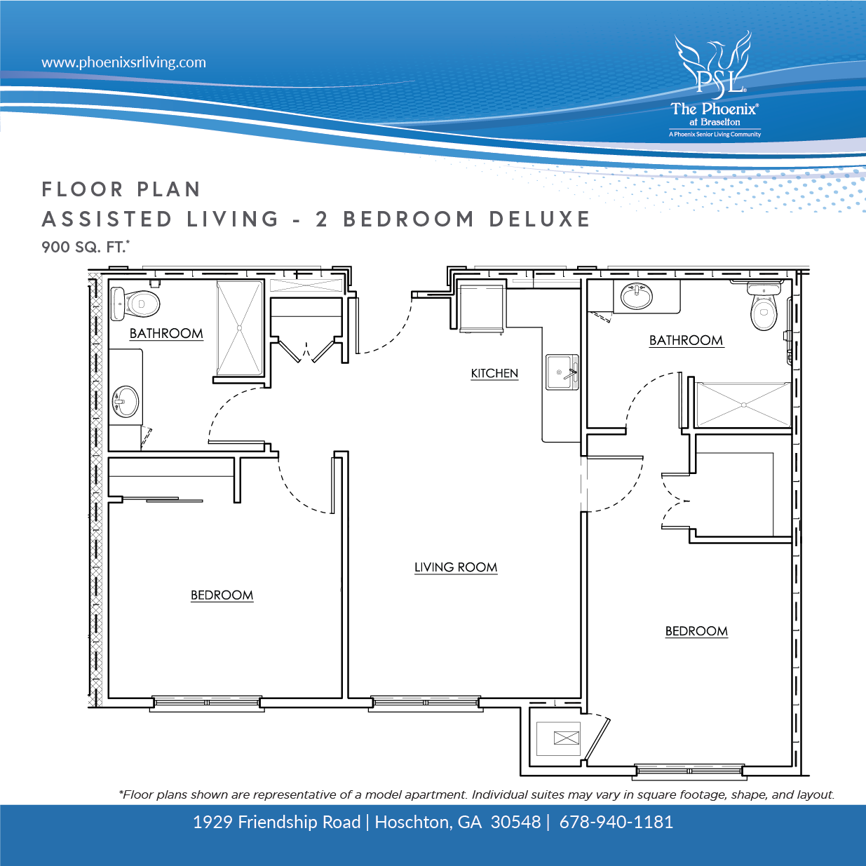 The Phoenix at Braselton floor plan
